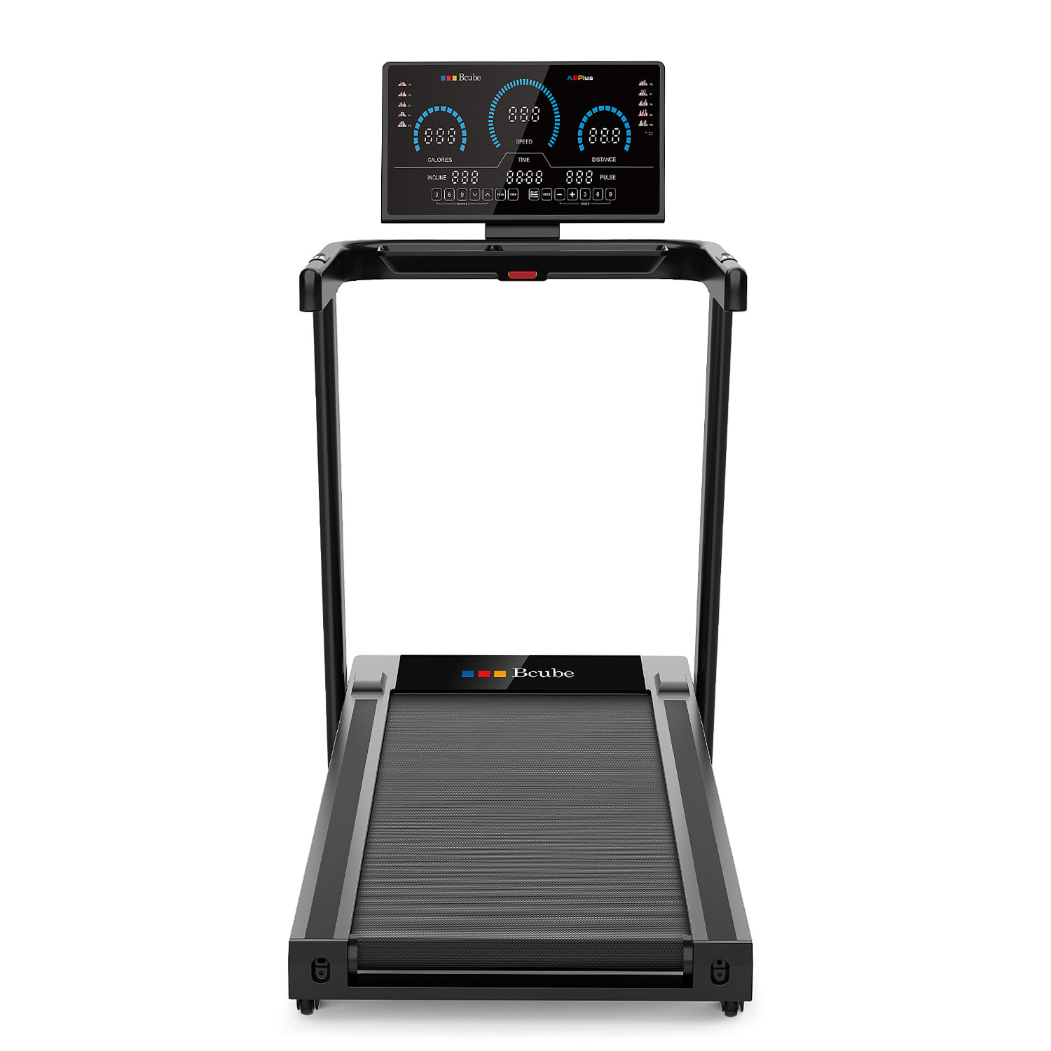 Bcube A8 Plus Tapis Roulant Elettrico, motore 3HP, superficie di corsa 53x142cm, velocità 22km/h, inclinazione elettrica 15% - immagine 6