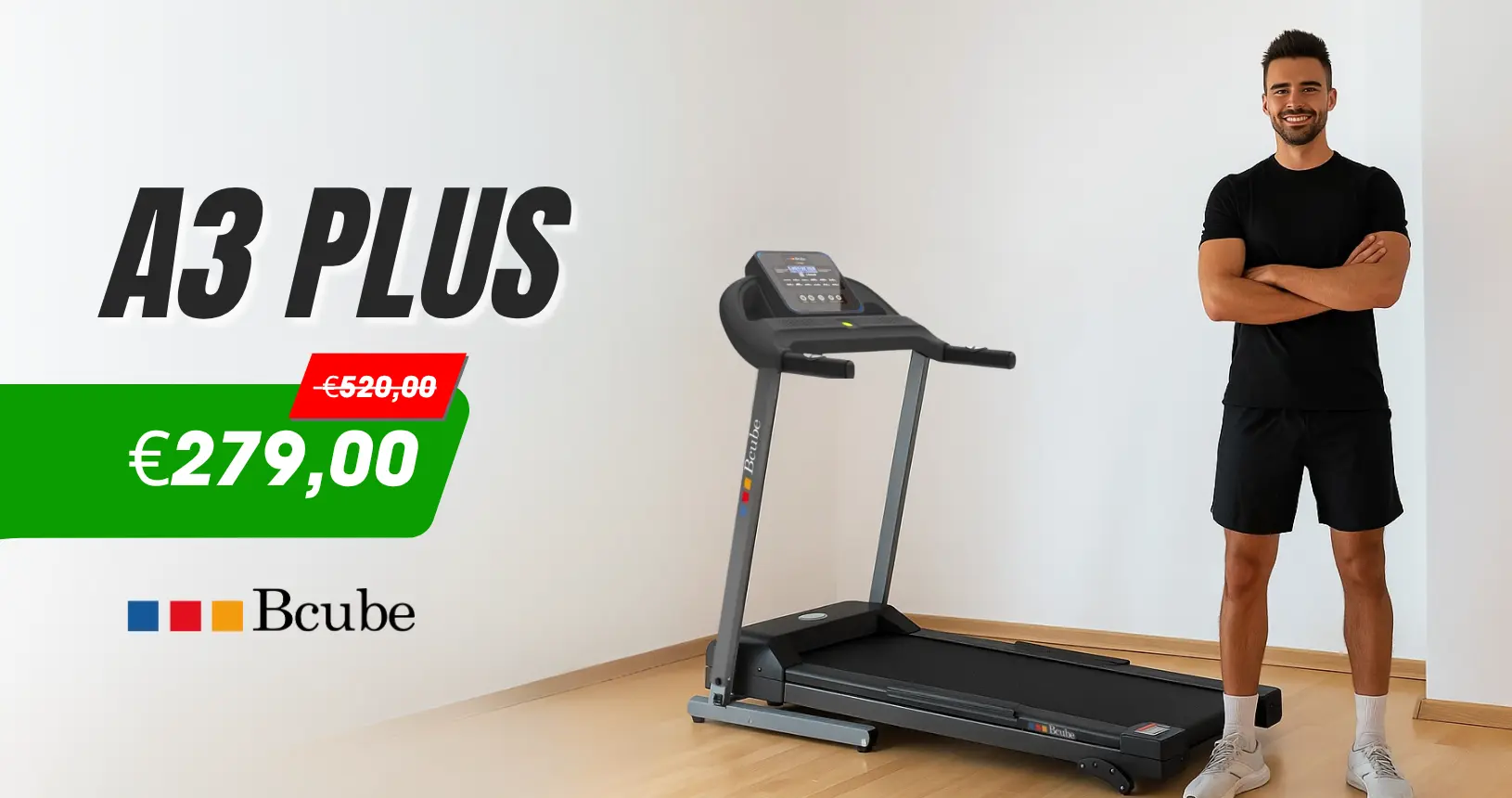 Tapis Roulant Bcube A3 Plus