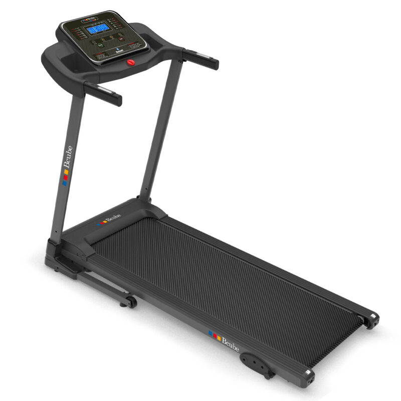 Bcube A 2.7 Tapis Roulant Elettrico, motore 1,5HP, velocità 13km/h, 12 programmi, Fitenss Training App